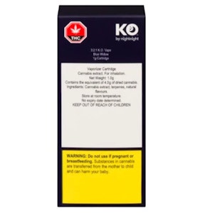 K.O. by NightNight  - NightNight - 3:2:1 K.O Blue Widow Cart (1g)