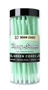 Blazy Susan - 98mm GREEN 50 pk