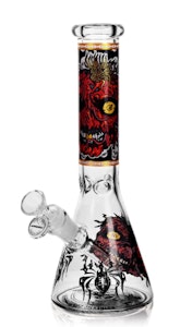 Misc Glass - PSYCHO SKULL