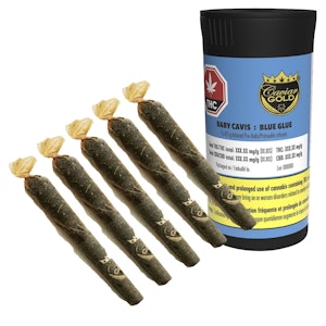 Caviar Gold - Baby Cavis - Blue Glue Infused Pre-roll 5x0.5g Distillates (Blue Dream X GG)