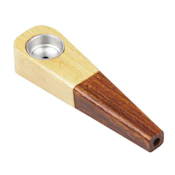 Hand Pipe: 3" Wood Grain