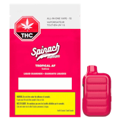 Spinach Tropical AF Liquid Diamonds 1g Disposable Vape