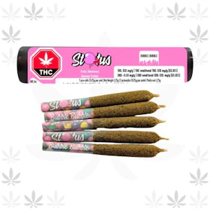 STATUS - Bubble Bubble 5 x 0.25g Infused Pre-Rolls