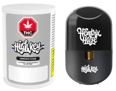 High Key - High Key Hendrix Haze Live Resin Liquid Diamond 1g Disposable Vape