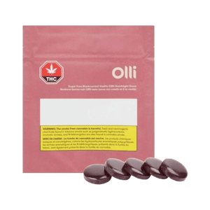 Olli - Olli - Sugar Free Blackcurrant Vanilla CBN 5 x 3g Hard Candies - Blend