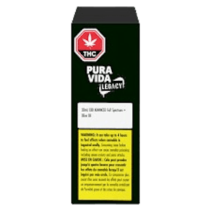 Pura Vida - Pura Vida CBD ADVANCED Full Spectrum + Olive Oil 30ml Oil