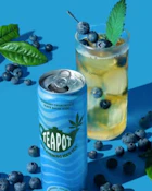 Teapot - Rosin Infused Blueberry Chamomile Tea 355ml