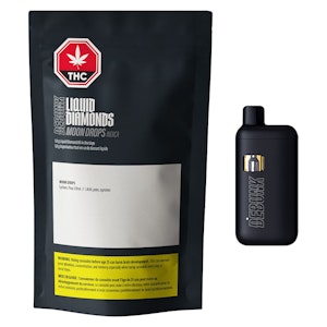 DEBUNK - Moon Drops Liquid Diamonds AIO Vape 1g Disposable Pens