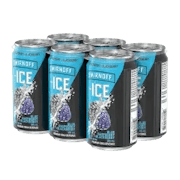6C SMIRNOFF ICE BLUE RASPBERRY & BLACKBERRY