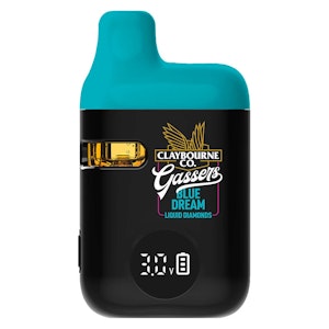 Claybourne Gassers - Blue Dream Liquid Diamonds Disposable Vape 0.95g