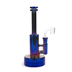Red Eye Glass - ACC - Red Eye Glass - 9" Tall Blue Metallic Terminator Finish Rig