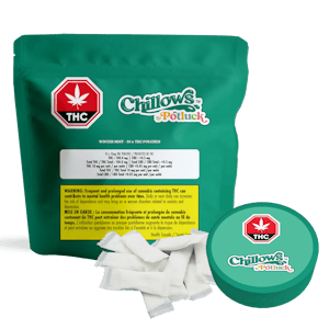 Potluck - Winter Mint THC Oral Pouches - 10x10mg
