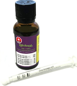Orchard - THC + THCv Full Cannabinoid Spectrum Oil - THC:THCv 10mg/ml:5mg/ml x 30ml