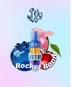 VERO - VERO Rocket Bomb Live Liquid Diamond POSTLESS 1g - Blueberries, Cherries  Vape Cartridge