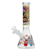 10" Arsenal Cute Monster Beaker Bong (Design B)