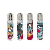 Clipper Battle Tattoo Lighters