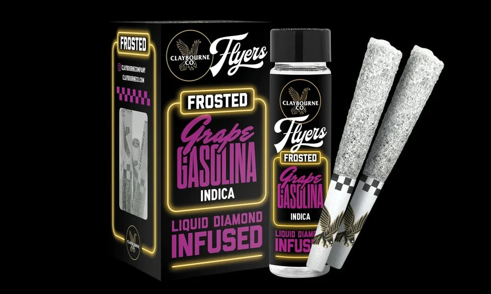 Claybourne - Grape Gasolina Diamond Encrusted Main Image