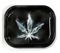 Ghost Leaf Small Rolling Tray