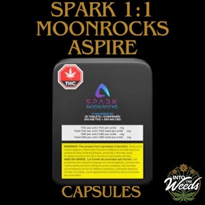 Aspire - Spark 1:1 Moonrocks Capsules - 30 x 10mg