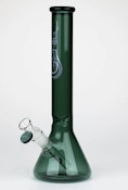 12" Genie Color Tube Glass Water Bong - Teal