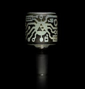 Circuitboard: Shadow Art Smoke and Silver Frit Bowl