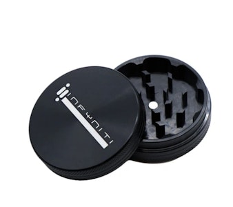 Infyniti - Infyniti - Aluminum Grinder 2pc (Black)