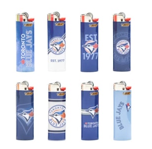Smoking Cat - BIC - Toronto Blue Jays Lighter