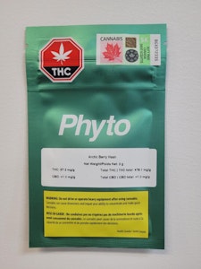 National Cannabis Distribution - Phyto Arctic Berry Hash 2g