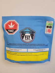 National Cannabis Distribution - Fly North Space Tokens Blueberry Rosin 10x10mg Gummys