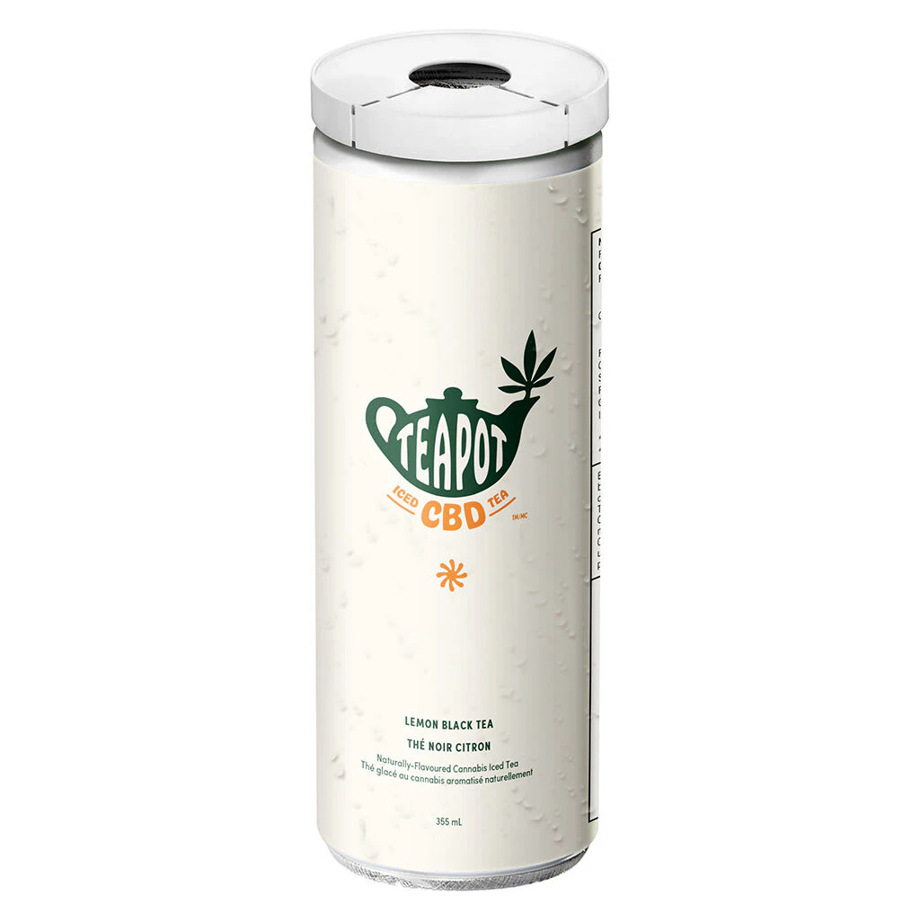 TEAPOT - Lemon Black Tea & CBD-355ml Main Image
