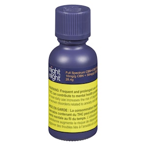 NightNight - NightNight Full Spectrum CBN+CBD Oil 30ml Oils