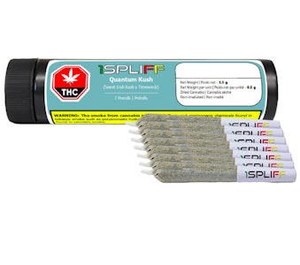 1Spliff - Quantum Kush Pre-Rolls | 7x0.5g