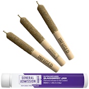 Blackberry Jam 3 x 0.5g Diamond Infused Pre-Rolls