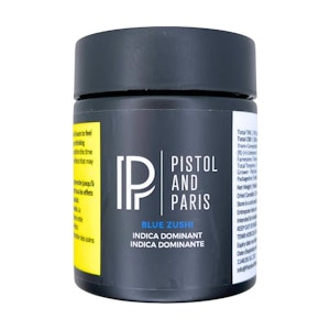 Pistol and Paris - Blue Zushi 3.5g Dried Flower Pistol and Paris