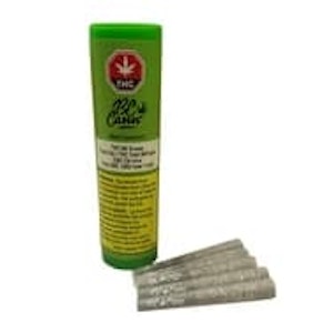 BC Cann - BC Cann Black Diamond X Pre-Rolls LTO - 5 X 0.5g