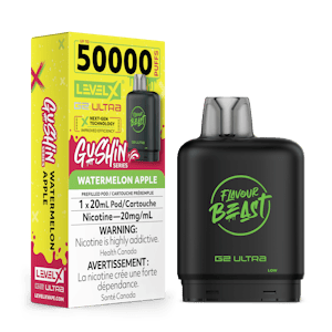 Level X Flavour Beast G2 Ultra Pod | 50k - Gushin Watermelon Apple