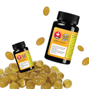 Glacial Gold | Balanced 10:10 CBD:THC | 100 Pack Softgels