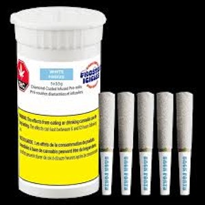 Back Forty  - Back Forty - Frosted White Freeze (Diamond Coated) - 5x0.5g