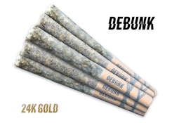 24K GOLD SATIVA DIAMOND BLEND INFUSED | 5 x .5g