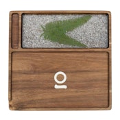 Ongrok Acacia Wood with Leaf Rolling Tray