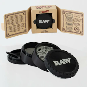 HBI Canada - RAW LIFE 4 PIECE GRINDER BLACK