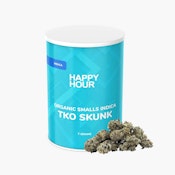 HAPPY HOUR - ORGANIC SMALLS INDKICA (TKO Skunk) 7G DRIED FLOWR