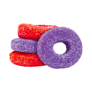 Olli Brands Inc. - Olli O's | Sour Grape & Strawberry THC/CBC/CBD | 4x3.5g Blend Gummies