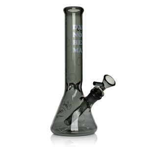 Cheech & Chong Glass - ACC - Cheech & Chong Glass - Dave's Not Here Man Beaker Base Water Pipe - 10"