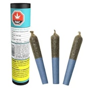 Dab Bods | Blue Lobster 60's+ Dbl Infused | 3x0.5g Hybrid Pre-roll