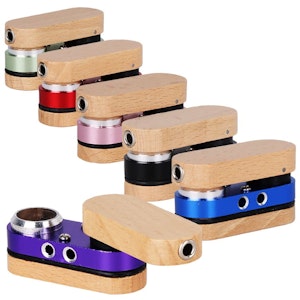 Accessory Distributor - Fishermans Twist-Out Wood & Anodized Metal Pipe 3"