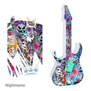 Accessories - Rock Buds Guitar Bong - Nightmarez