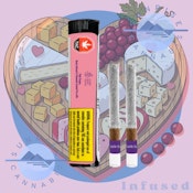 PINK GRAPES INF BLUNTS - CASTLE ROCK FARMS - 2X1G