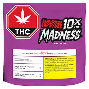 No Future - No Future | 10x the Madness: The Red One | 10 Pack Indica Gummies