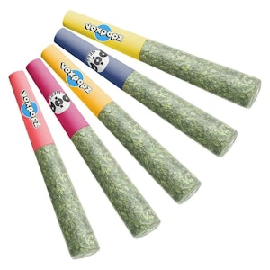 Vox Puffz - Vox Puffz | Big Shiny Popz Diamond Infused Crushable | Hybrid 5x0.5g Infused Pre-rolls